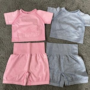 Seamless athletic set